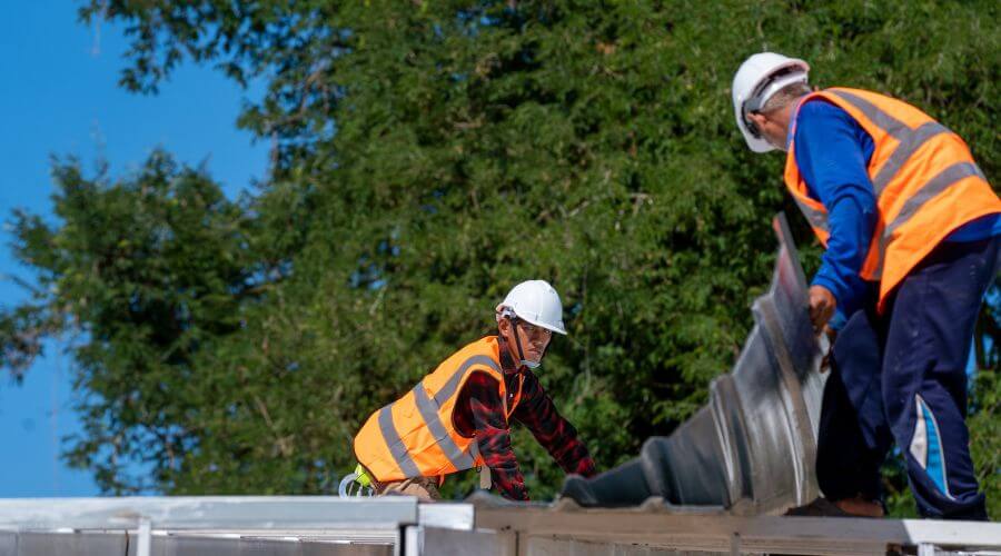 Professional New roof installation in Hampden Sydney, VA